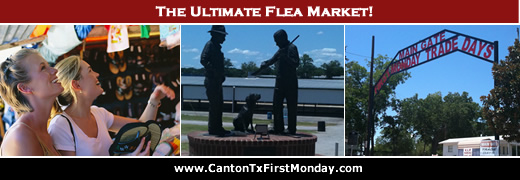 The ultimate fleamarket ... Canton First Monday Trade Days ... experience it soon!