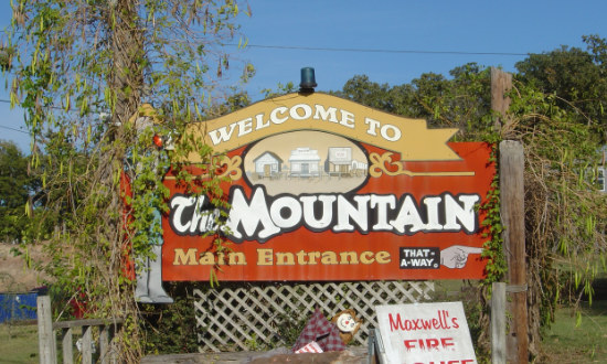 Welcome to the Mountain, at First Monday Trade Days in Canton, Texas