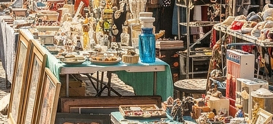 Shopping for home decor is endless, and fun, at First Monday!