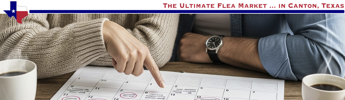 The Ultimate Flea Market ... in Canton in East Texas ... market dates every month