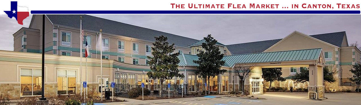 Hotels, motels and other lodging in nearby Tyler, Texas, close to First Monday Trade Days