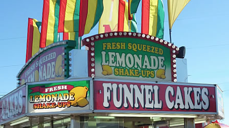 Lemonade, funnel cakes and more!