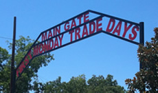 The Main Gate at First Monday Trade Days in Canton Texas on Groves Street